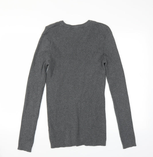 New Look Mens Grey   Pullover Jumper Size S