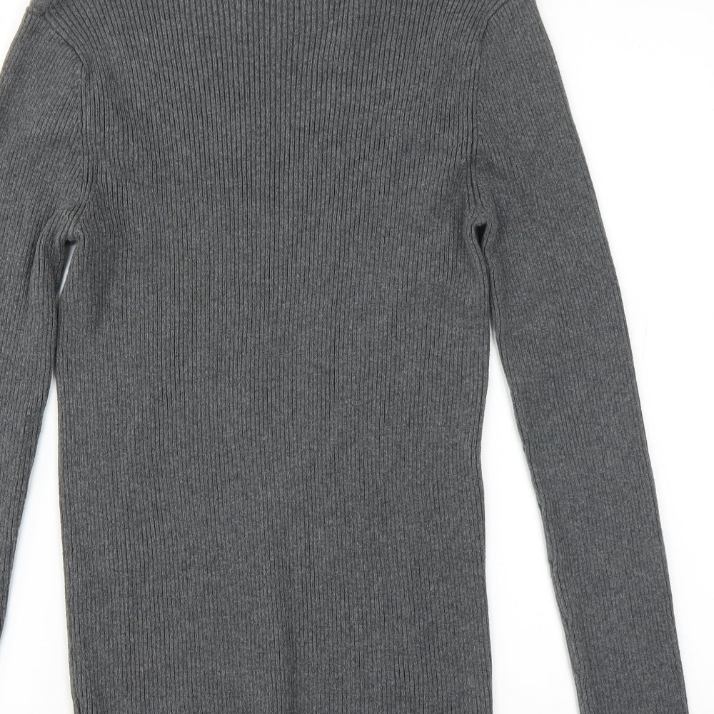 New Look Mens Grey   Pullover Jumper Size S