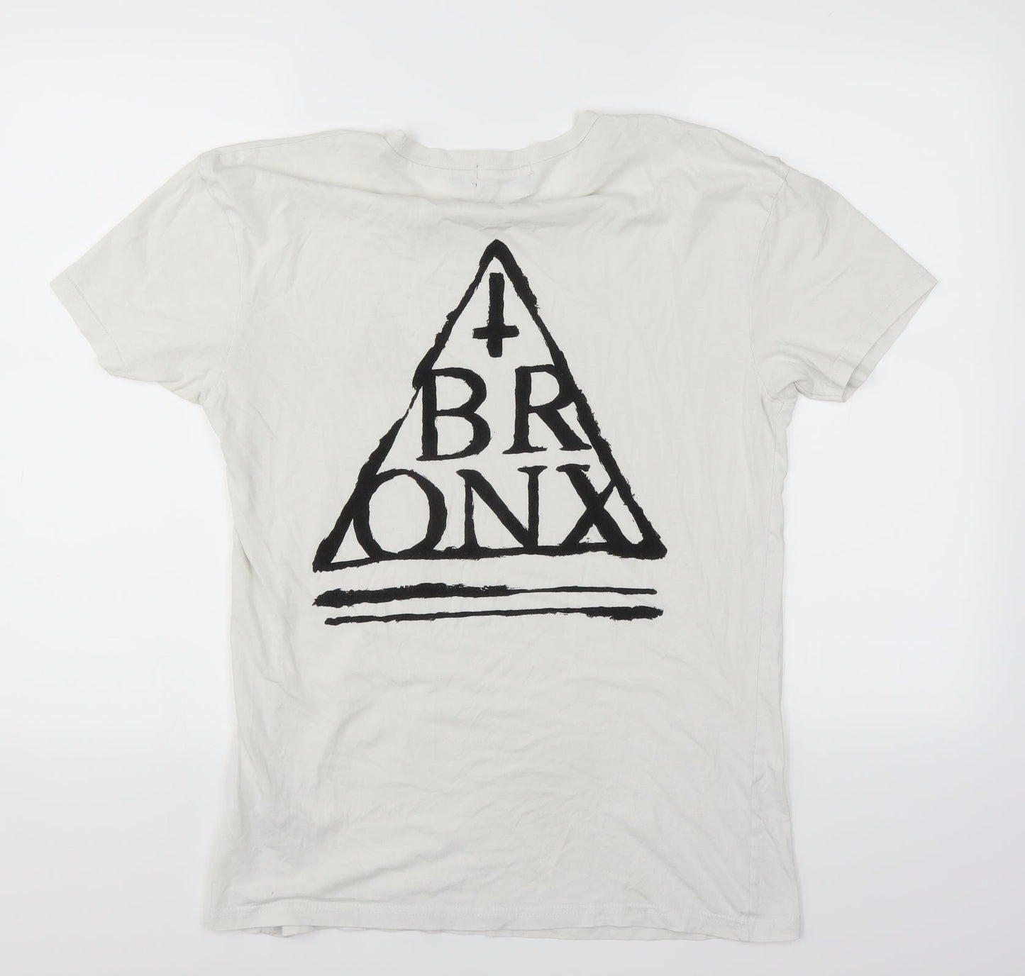 Topman Mens White    T-Shirt Size XS