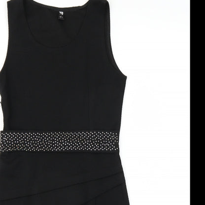 Preworn Womens Black   Bodycon  Size S