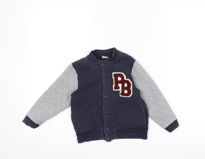 Additional front view of Preworn boys’ blue jacket, size 3, years