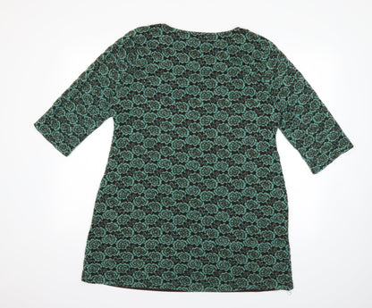 Ameni Womens Green   Jumper Dress  Size L