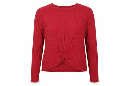 Primark Womens Red  Knit Pullover Jumper Size 14
