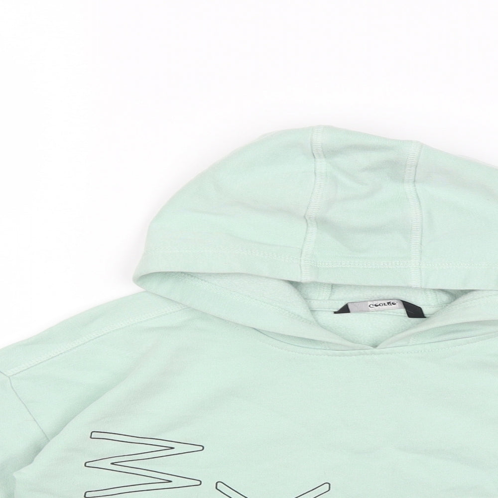 George Girls Green   Pullover Hoodie Size 10 Years  - NEW YORK