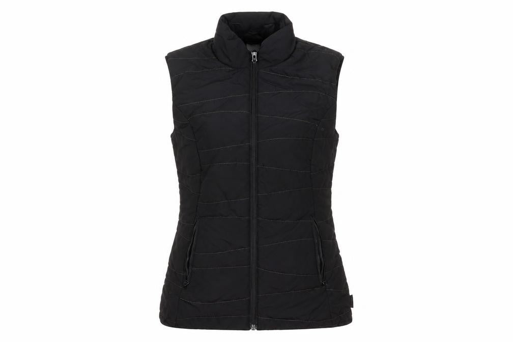 Womens UK Size XS DECATHLON Black Gilet Coat