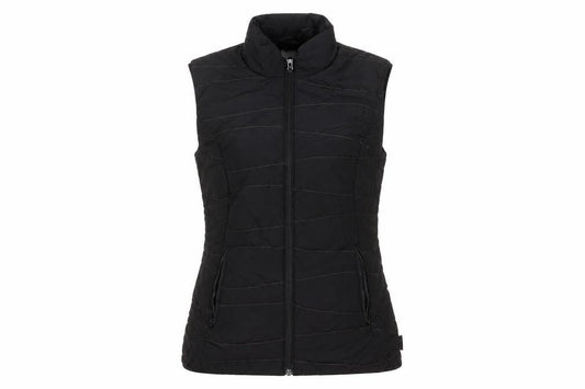 Womens UK Size XS DECATHLON Black Gilet Coat