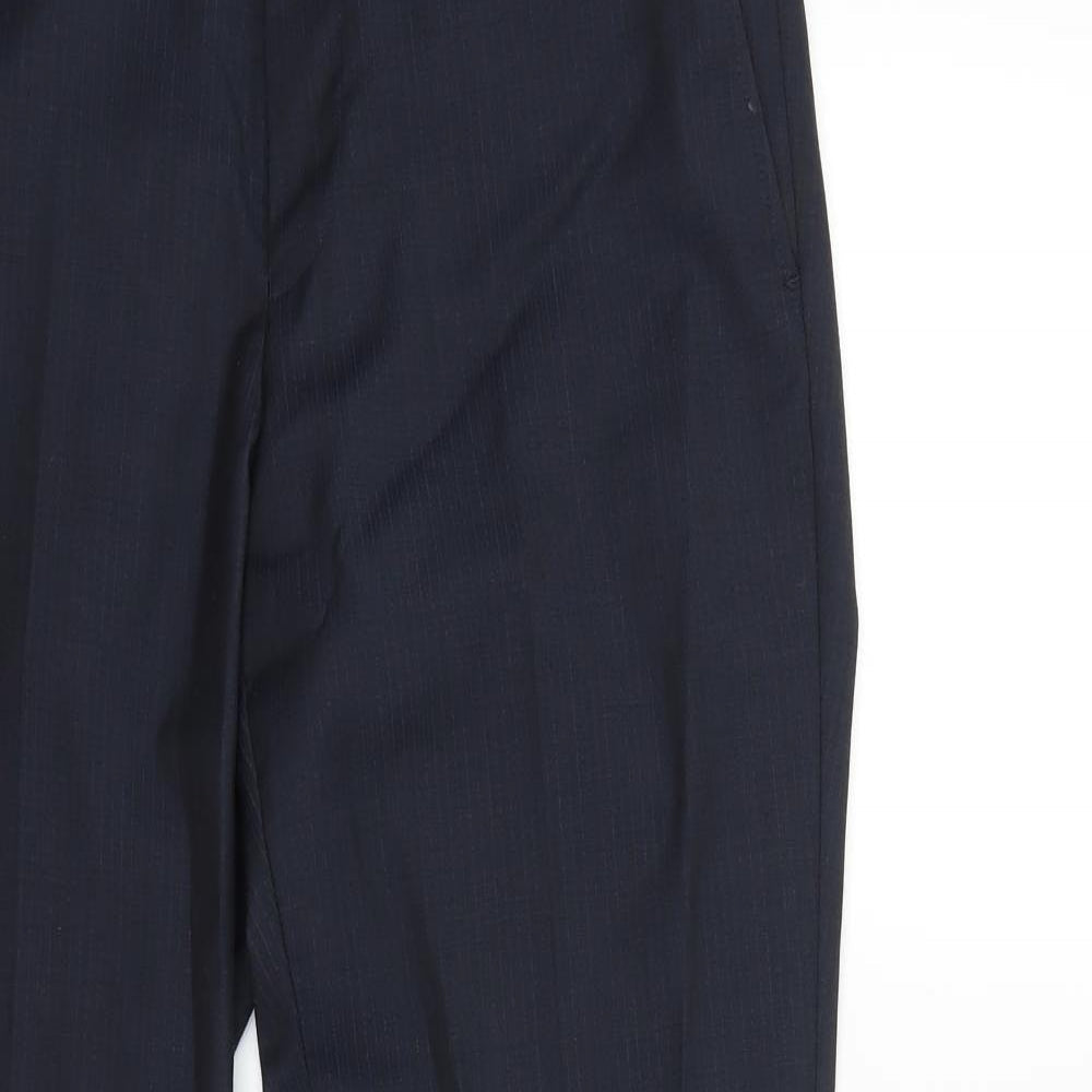 Fellini Mens Blue   Trousers  Size 32 in L28 in