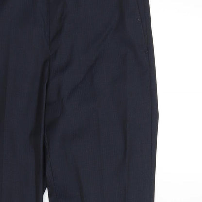 Fellini Mens Blue   Trousers  Size 32 in L28 in