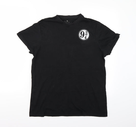 TU Womens Black   Basic T-Shirt Size M