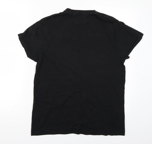 TU Womens Black   Basic T-Shirt Size M