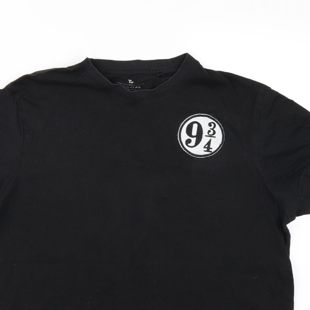 TU Womens Black   Basic T-Shirt Size M