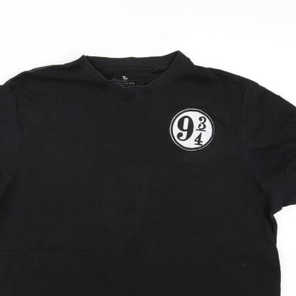 TU Womens Black   Basic T-Shirt Size M