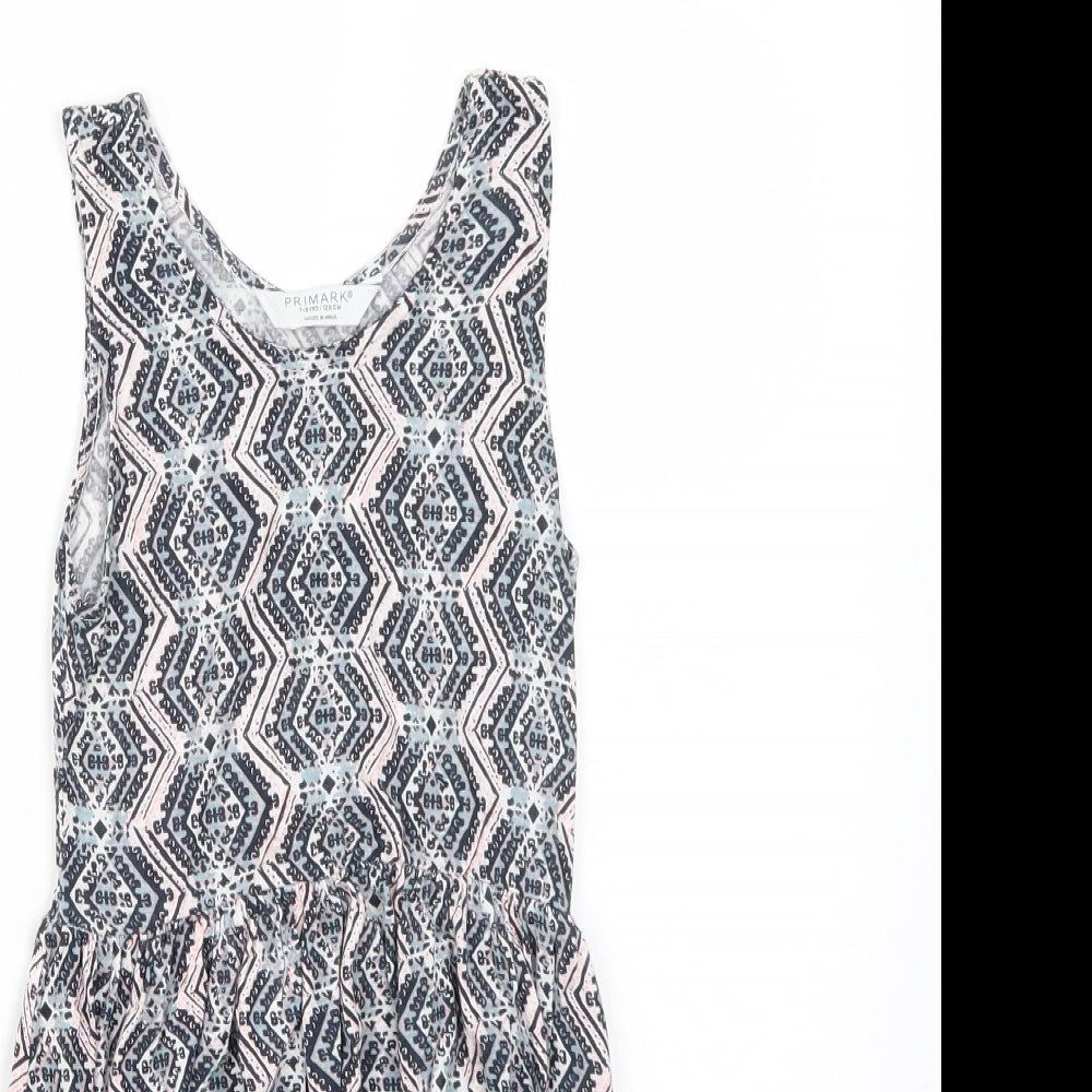 Primark Girls Grey   A-Line  Size 7-8 Years