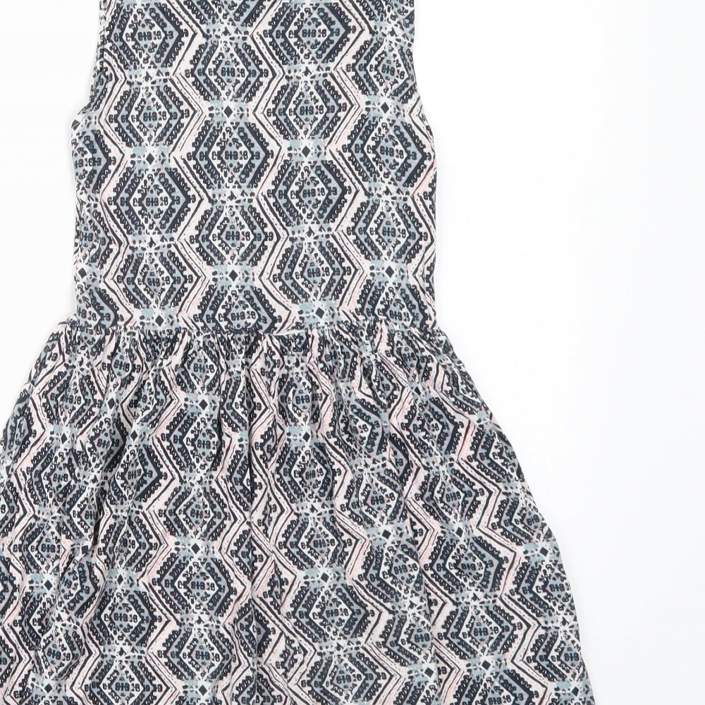 Primark Girls Grey   A-Line  Size 7-8 Years