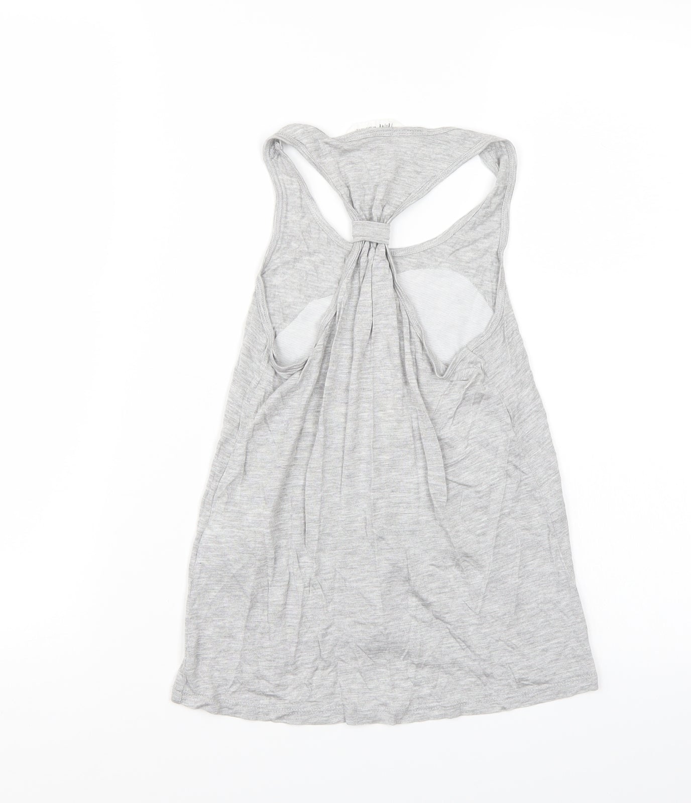 H&M Girls Grey Batik  Basic Tank Size 9 Years