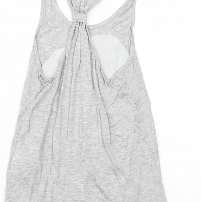 H&M Girls Grey Batik  Basic Tank Size 9 Years