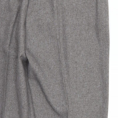 Womens UK Size 34 Preworn Regular Fit  Grey Trousers