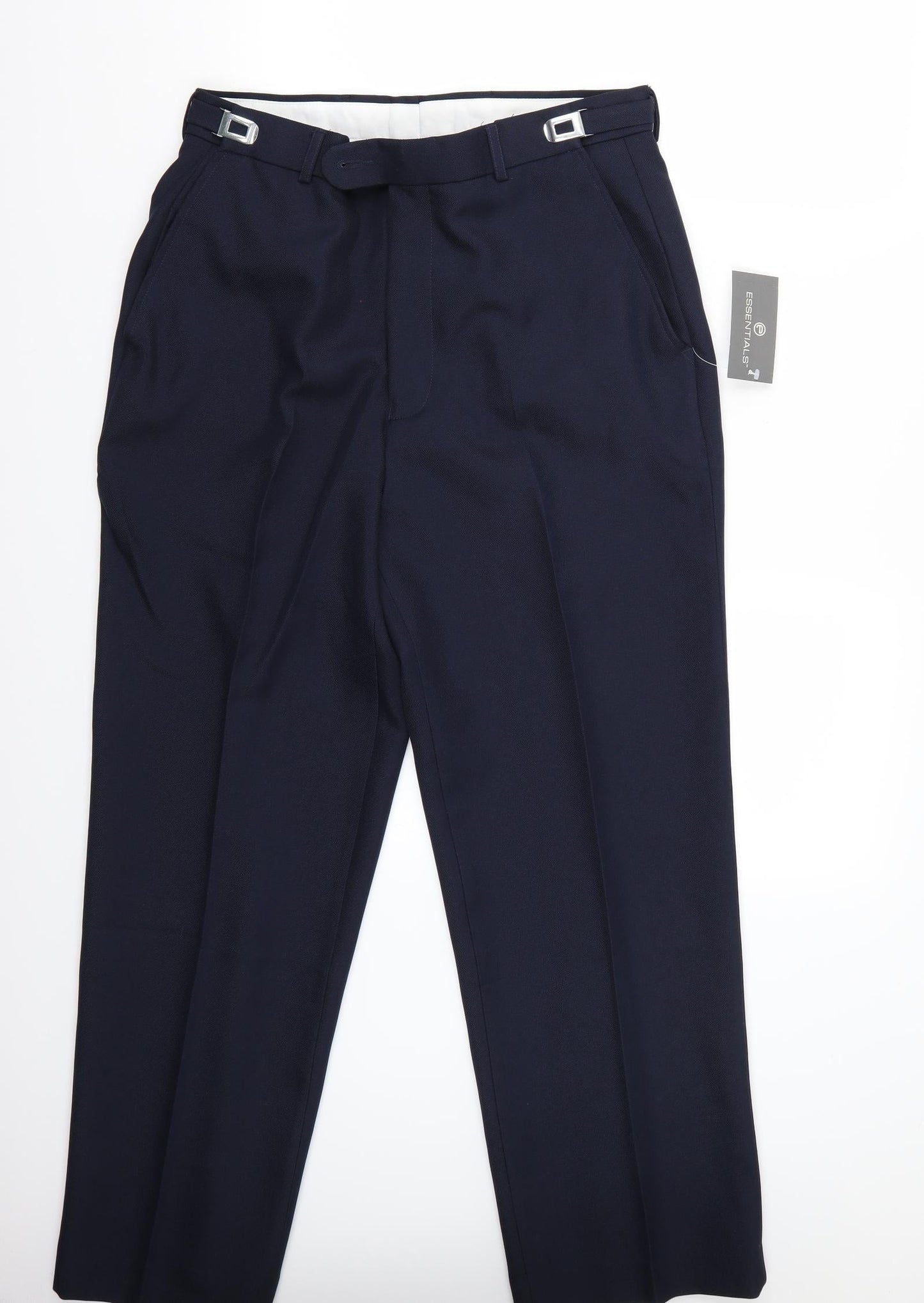 Womens UK Size 36 Essentials Regular Fit  Blue Trousers
