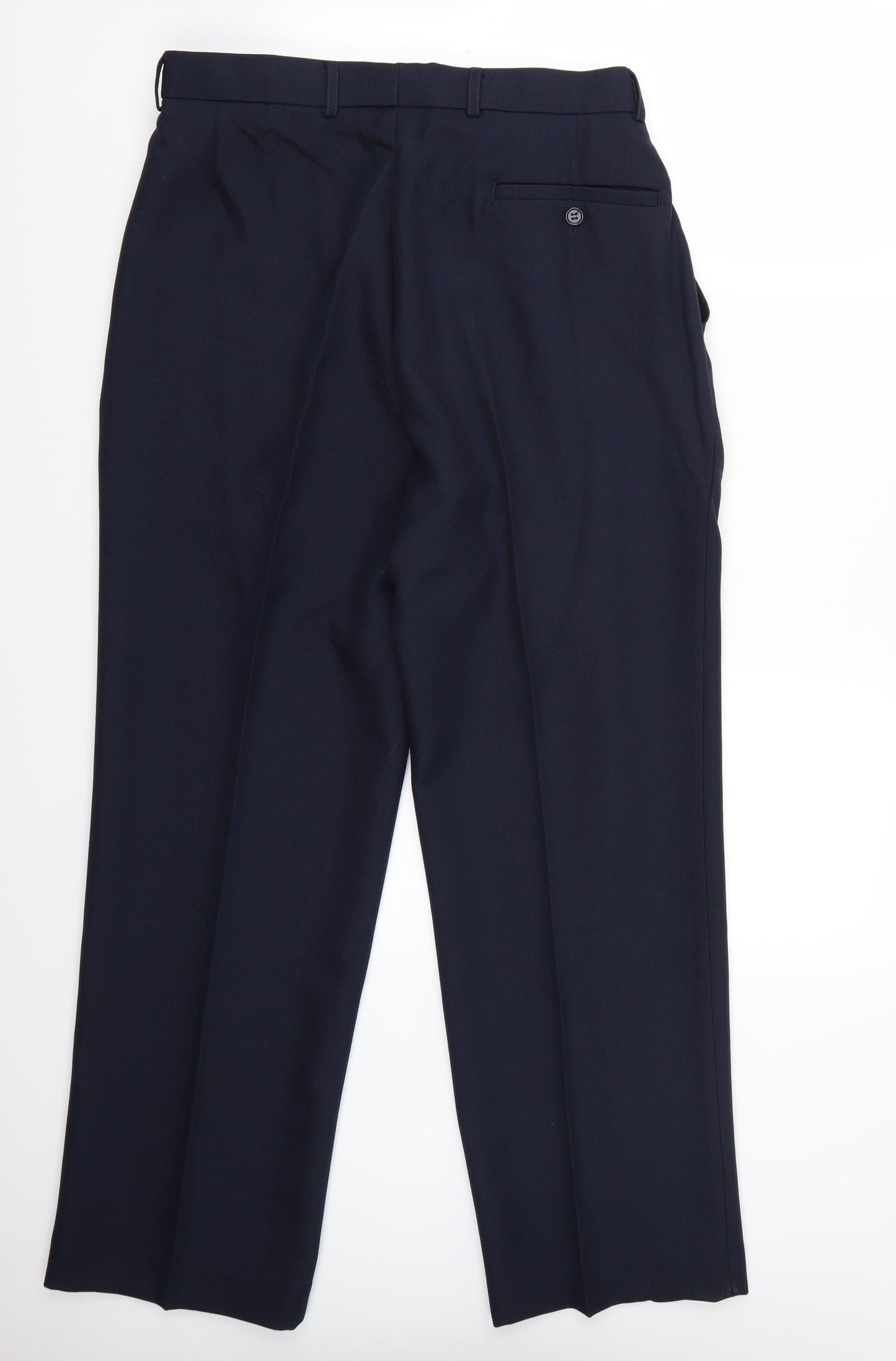 Womens UK Size 36 Essentials Regular Fit  Blue Trousers