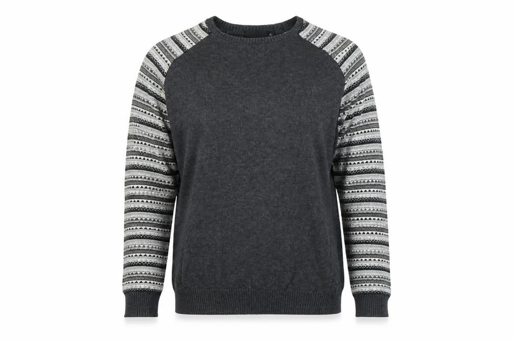 Front view of ASOS women’s grey jumper, size S