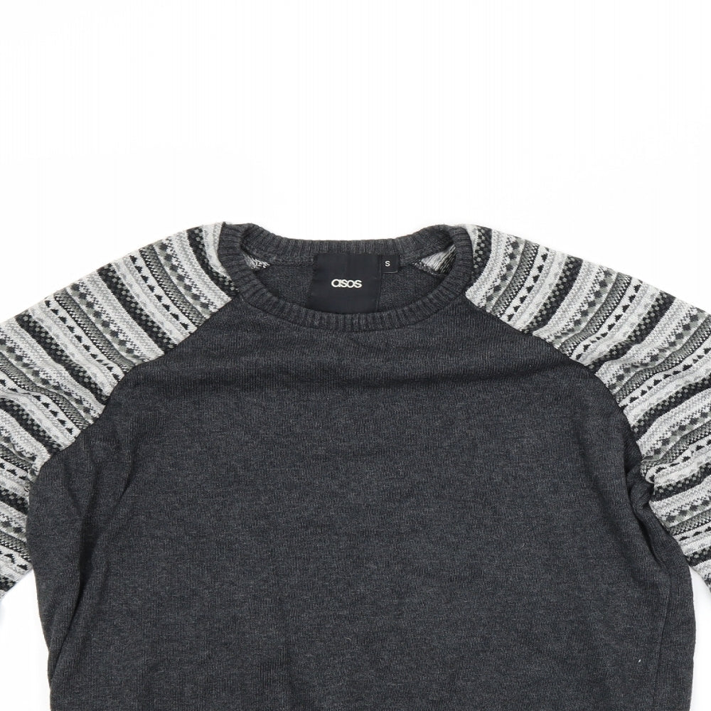 ASOS Womens Grey   Pullover Jumper Size S