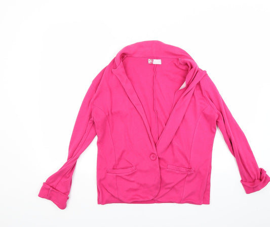 Womens UK Size 14 Preworn Pink Jacket