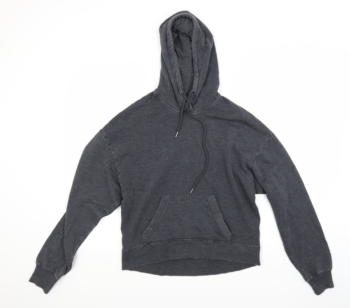 Hollister Womens Grey   Pullover Hoodie Size XS