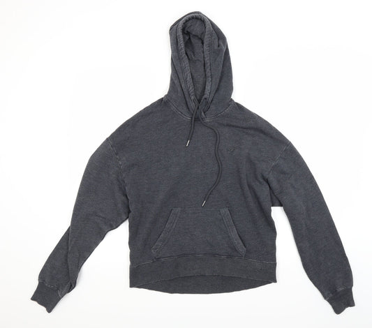 Hollister Womens Grey   Pullover Hoodie Size XS
