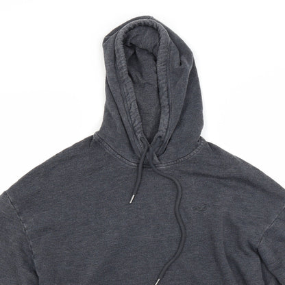 Hollister Womens Grey   Pullover Hoodie Size XS