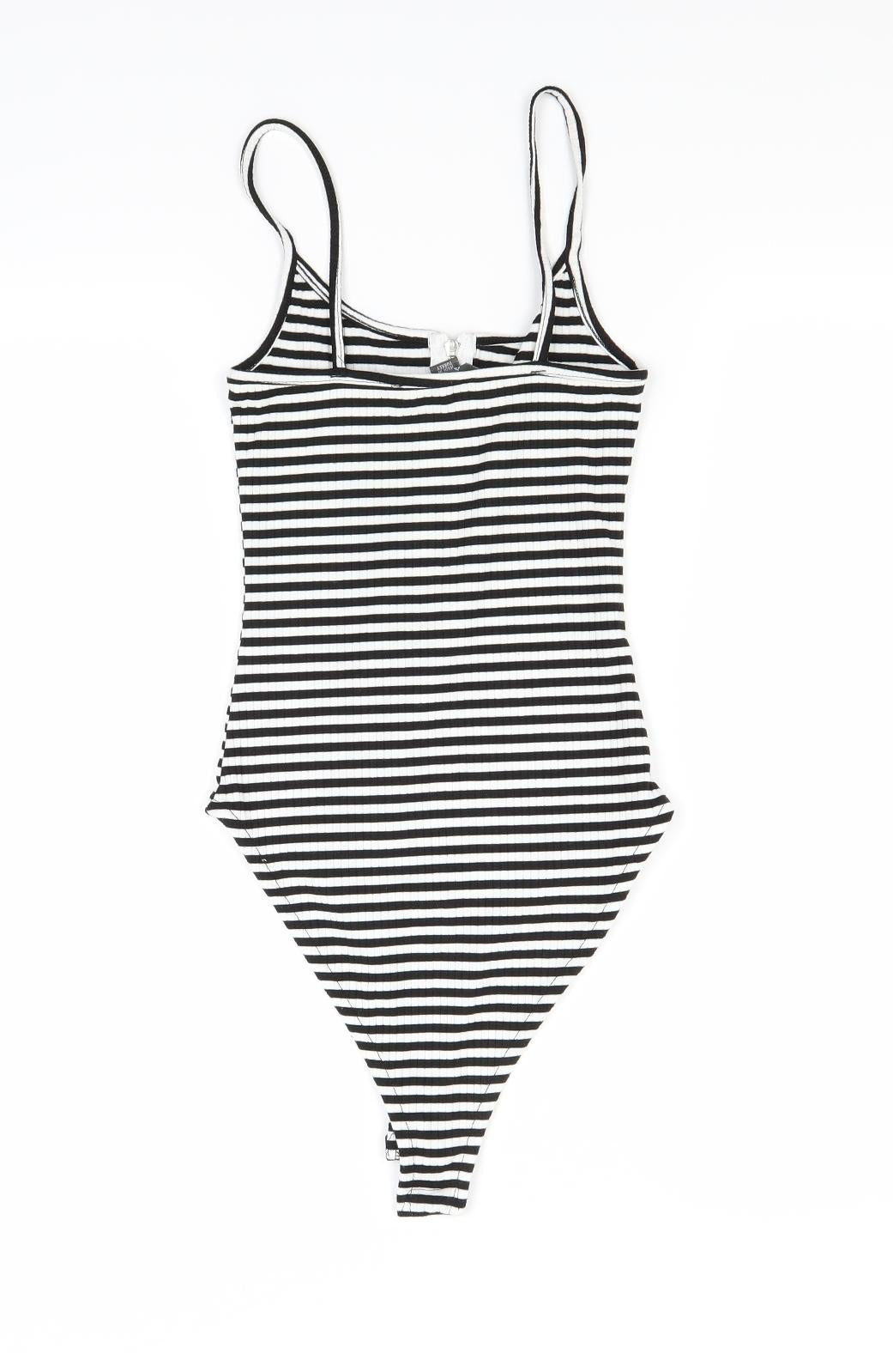 Primark Womens Black Striped  Camisole Tank Size 6