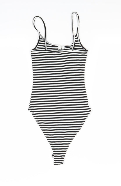 Primark Womens Black Striped  Camisole Tank Size 6