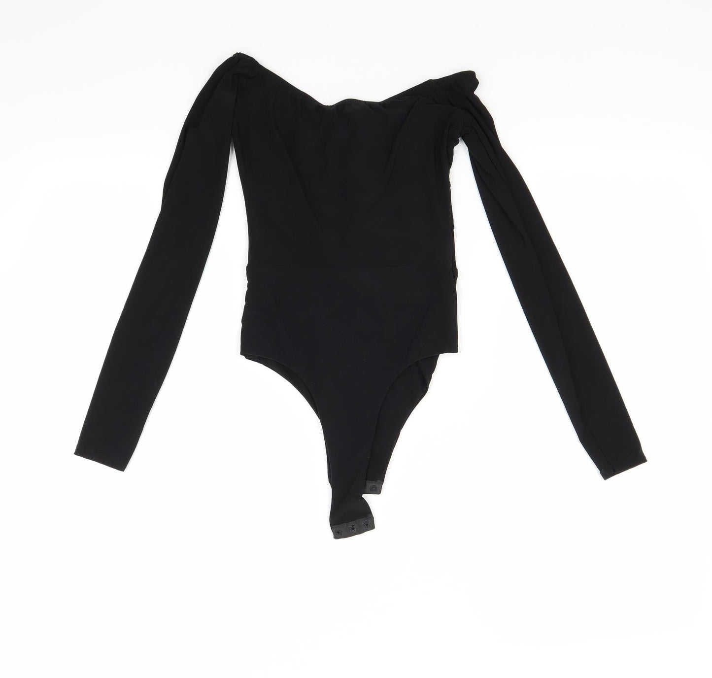 PRETTYLITTLETHING Womens Black   Basic T-Shirt Size 4