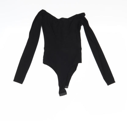 PRETTYLITTLETHING Womens Black   Basic T-Shirt Size 4