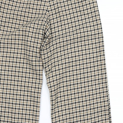 Womens UK Size 10 H&M Regular Fit  Beige Trousers