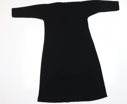 Preworn Womens Black   A-Line  Size 10