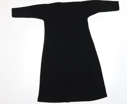 Preworn Womens Black   A-Line  Size 10