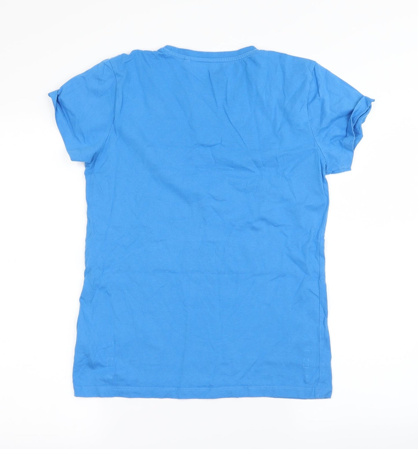 Blue Zoo Girls Blue   Basic T-Shirt Size 13-14 Years