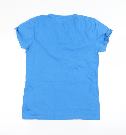 Blue Zoo Girls Blue   Basic T-Shirt Size 13-14 Years