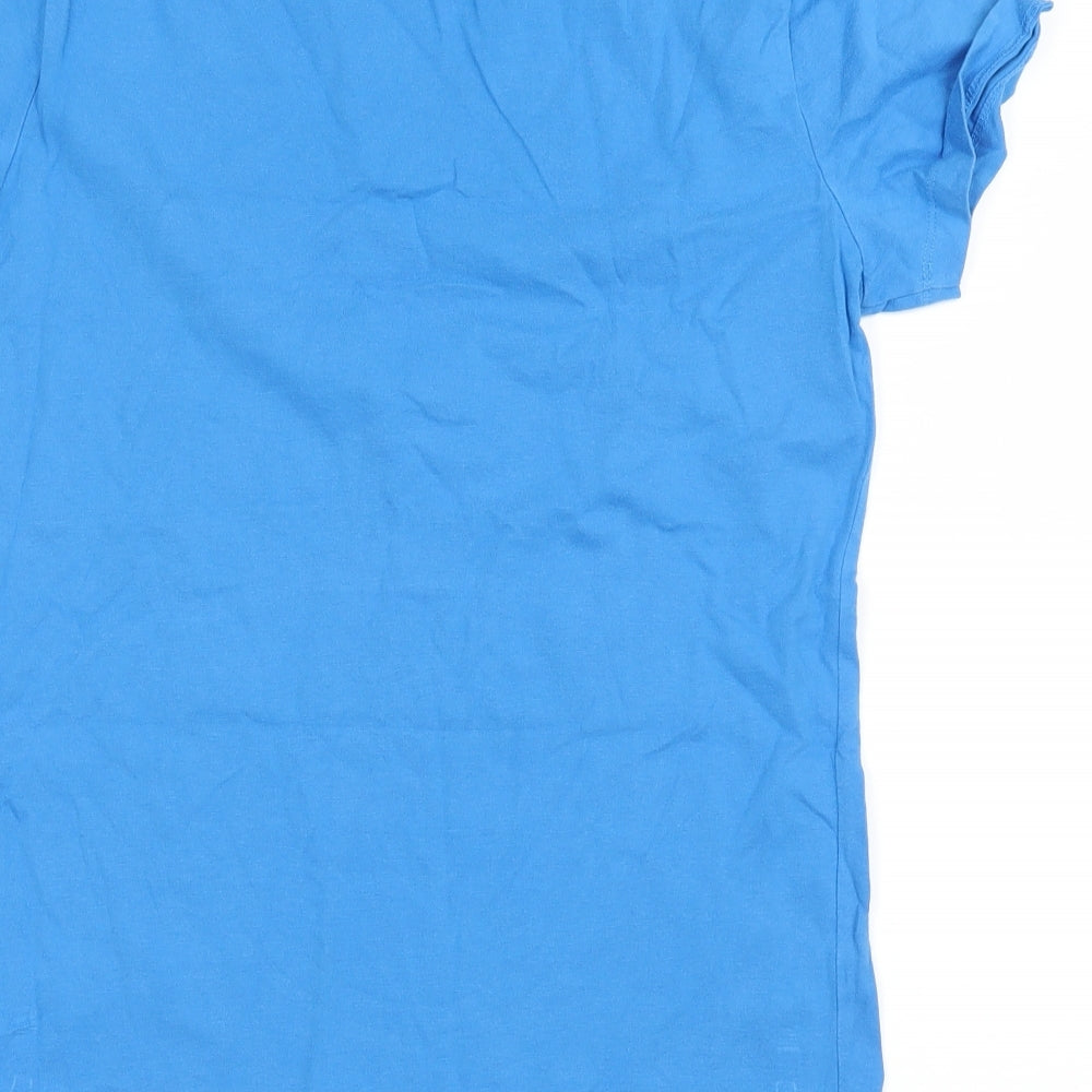 Blue Zoo Girls Blue   Basic T-Shirt Size 13-14 Years
