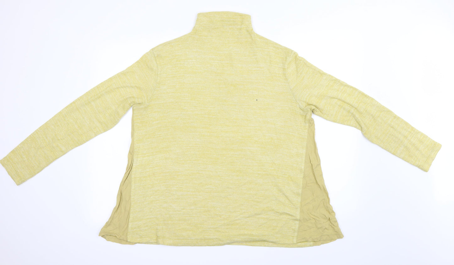 NEXT Womens Yellow   Pullover Jumper Size 16