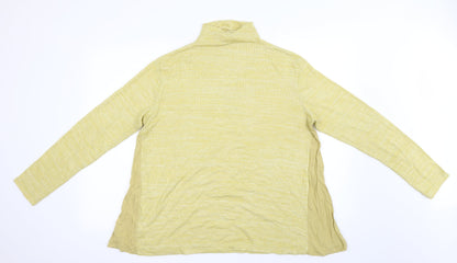 NEXT Womens Yellow   Pullover Jumper Size 16
