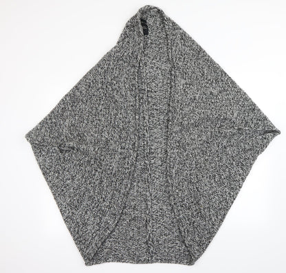 Additional front view of Preworn women’s grey jumper, size UK 10