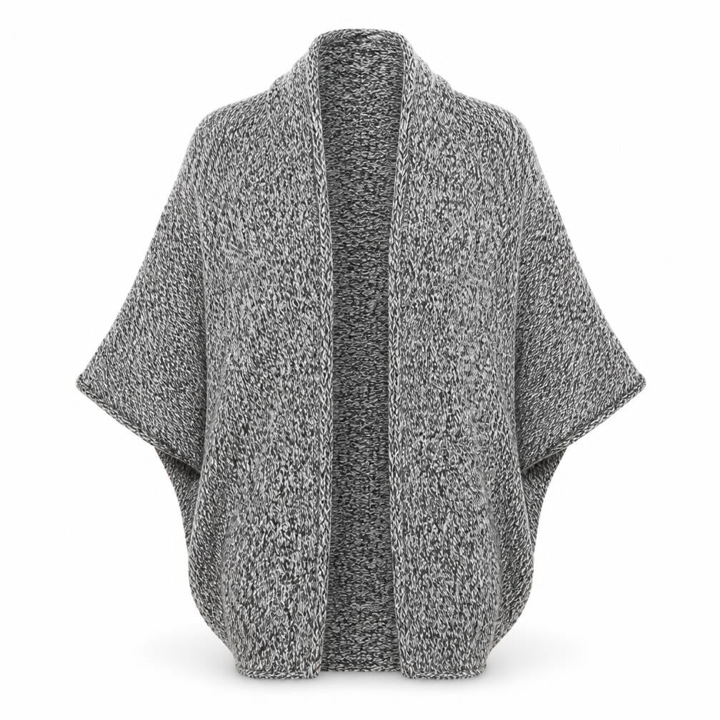 Front view of Preworn women’s grey jumper, size UK 10