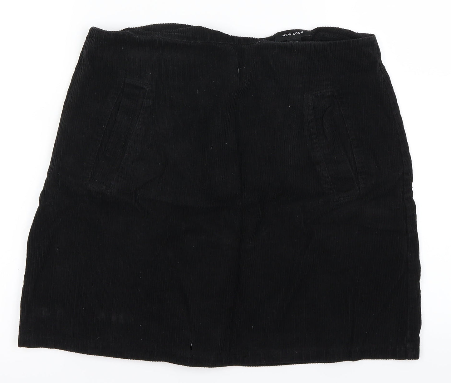 New Look Womens Black   A-Line Skirt Size 10