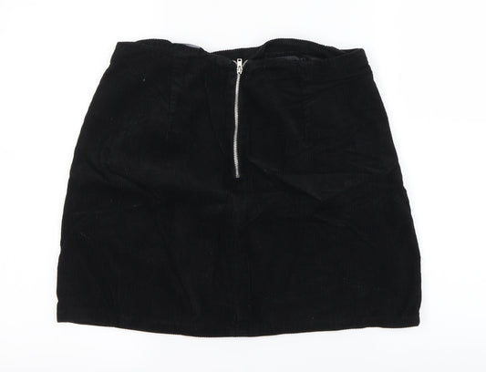New Look Womens Black   A-Line Skirt Size 10