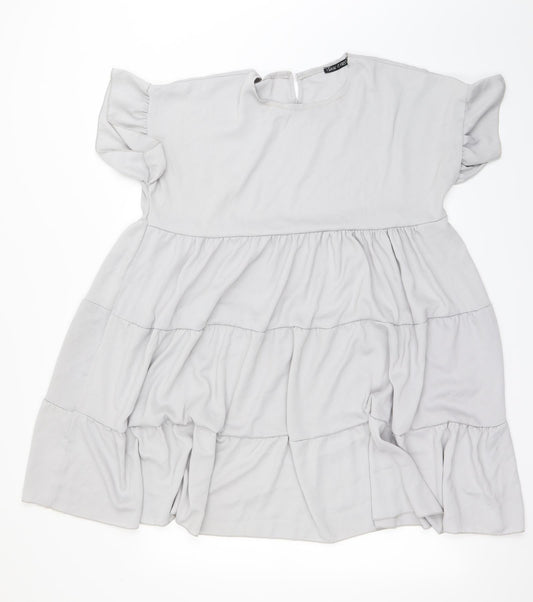 I SAW IT FIRST Womens Grey   A-Line  Size 10