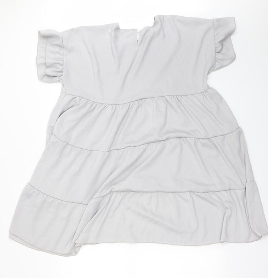 I SAW IT FIRST Womens Grey   A-Line  Size 10