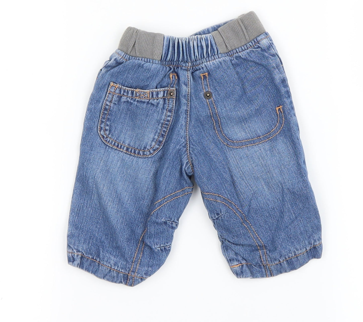 Preworn Boys Blue   Trousers Outfit/Set Size 0-3 Months