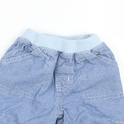 Preworn Boys Blue   Trousers Outfit/Set Size 0-3 Months