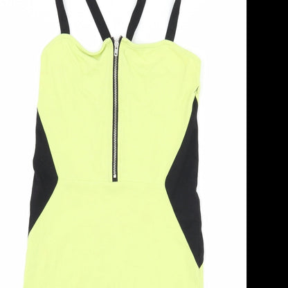Divided by H&M Womens Green  Jersey Bodycon  Size 10